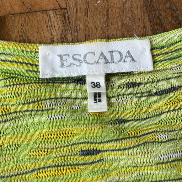 Vintage Escada Button Up Blouse - Picture 3 of 9